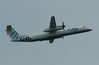 G-JEDJ @ EGCC - Flybe - Taking Off - by David Burrell
