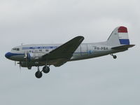 PH-PBA @ EHLE - Douglas DC-3C Dakota PH-PBA Dutch Dakota Association - by Alex Smit