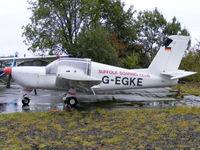 G-EGKE @ EGBG - Suffolk Soaring Tug Group - by chris hall