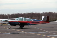 N675BW @ EGLK - SMART PERIOD MARKINGS FOR THIS BEECH - by BIKE PILOT
