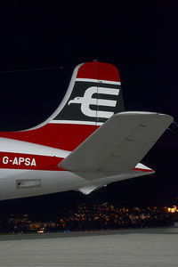 G-APSA @ LOWI - British Eagle DC6 - by Yakfreak - VAP