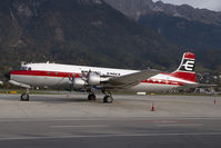 G-APSA @ LOWI - British Eagle DC6 - by Yakfreak - VAP