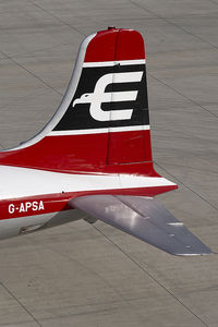 G-APSA @ LOWI - British Eagle DC6 - by Yakfreak - VAP