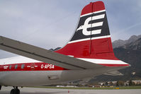 G-APSA @ LOWI - British Eagle DC6 - by Yakfreak - VAP