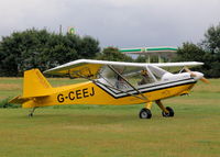 G-CEEJ @ EGHP - NICE RANS POPHAM MICROLIGHT TRADE FAIR - by BIKE PILOT