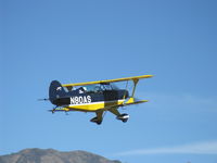N80AS @ SZP - 1992 Pitts Aerobatics PITTS S-2B, Lycoming AEIO-540, takeoff climb Rwy 04 - by Doug Robertson