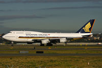 9V-SPO @ YSSY - Beaut sunrise light - by Bill Mallinson