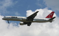 N512US @ TPA - Northwest 757-200 - by Florida Metal