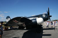 N45NL @ SUA - F4U-5NL Corsair - by Florida Metal
