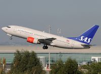 LN-TUF @ LEBL - Tyra Haraldsdatter, now operated by SAS Norge. - by Jorge Molina