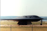 88-0328 - B-2 Spirit at LTV Dallas (former Dallas Naval Airstation) for employee appreciation party. - by Zane Adams