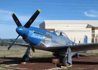 44-14570 @ BAD - P-51D on display at the 8th Air Force Museum at Barksdale Air Force Base, Louisiana. The display sign reads a different number than what is on the tail of the aircraft. - by paulp