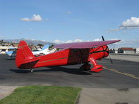 N57E @ SZP - 1937 Howard DGA-11 CUSTOM, P&W R-985-N Wasp Jr. 450 Hp, taxi - by Doug Robertson