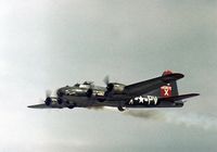 N7227C @ HRL - Flying Fortress Texas Raiders of the Confederate Air Force at their 1978 Airshow. - by Peter Nicholson