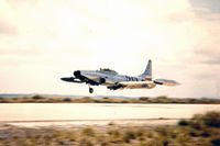 51-5474 @ ROAH - F-94 departing Naha AFB Okinawa - by Zane Adams