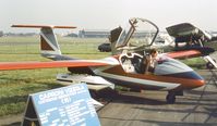 I-GIAC @ EGLF - Caproni-Vizzola C-22J at Farnborough International 1982 - by Ingo Warnecke