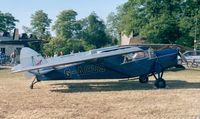 G-ACUS @ LFFQ - De Havilland D.H.85 Leopard Moth at the Meeting Aerien 1998, La-Ferte-Alais, Cerny - by Ingo Warnecke
