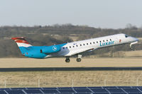 LX-LGX @ EDDR - taking off RW09 - by FBE