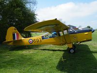 G-BLPG - Auster in RCAF colours at Spanhoe - by Simon Palmer