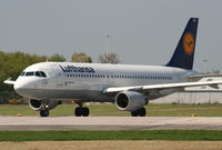 D-AIQE @ EGCC - Lufthansa - by Chris Hall