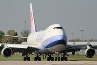 B-18717 @ EGCC - China Airlines Cargo - by Chris Hall