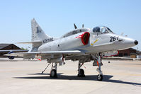 N261WL @ LFI - ATAC marked McDonnell Douglas A-4N Skyhawk N261WL owned by ATSI, but operated by Airborne Tactical Advantage Company (ATAC) on static display at Airpower Over Hampton Roads 2009. - by Dean Heald