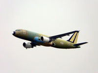 F-WWIP @ TLS - A320, msn 3882, for Iberia, taking off for a test flight in primer colours - by John1958