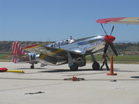 N251MX @ CMA - 1943 North American TP-51C-10 MUSTANG as NL251MX 'Betty Jane', Packard LIBERTY/V-1650-3 1,380 Hp, modified for tandem dual control, Limited class - by Doug Robertson