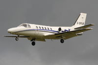 G-SPUR @ EGCC - LONDON EXECUTIVE AVIATION LTD - by Chris Hall