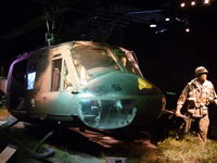 N565TX - UH-1 Huey Formerly of the Texas Air Command Museum now in the Smithsonian Museum of American History - Photo taken by my son. - by Zane Adams