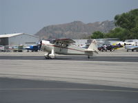 N5524N @ SZP - 1943 Howard DGA-15P 'Mr. Hooligan', P&W R-985 450 Hp, turn off Rwy 22 - by Doug Robertson