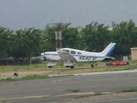 N5407F @ POC - Taking off from 26L - by Helicopterfriend