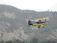 N80AS @ SZP - 1992 Pitts Aerobatics PITTS S-2B, Lycoming AEIO-540, takeoff climb Rwy 22 - by Doug Robertson