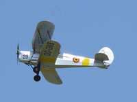 OO-GWB @ EBAW - Stampe-Vertongen SV-4B OO-GWB painted as Belgian Air Force V-29 - by Alex Smit