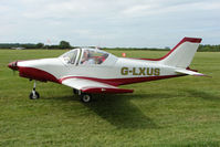 G-LXUS @ EGTB - Visitor to 2009 AeroExpo at Wycombe Air Park - by Terry Fletcher