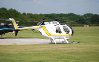G-HKHM @ EGLD - Hughes 369D at Denham - by moxy