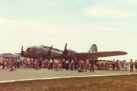 N7227C @ DAY - At the Dayton International Air Show.  Instamatic 110 print. - by Glenn E. Chatfield