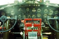 N7227C @ DAY - At the Dayton International Air Show.  Instamatic 110 print. - by Glenn E. Chatfield