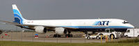 N830BX @ DFW - At DFW west freight ramp. Autostitch photo - by Zane Adams