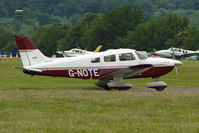G-NOTE @ EGTB - Visitor to 2009 AeroExpo at Wycombe Air Park - by Terry Fletcher
