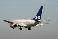 SE-DTH @ EBBR - several seconds before landing on rwy 25L - by Daniel Vanderauwera