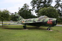 46 - MiG-17A cn 1589 on display at Mighty Eighth Air Force Museum - by Mark Pasqualino