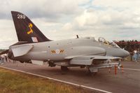 XX289 @ EGVA - Hawk T.1A of 63 Squadron on display at the 1991 Intnl Air Tattoo at RAF Fairford. - by Peter Nicholson
