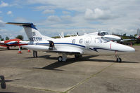 N2711H @ EGSX - Based Eclipse at North Weald on 2009 Air Britain Fly-in Day 1 - by Terry Fletcher