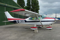 G-BKKN @ EGSX - Cessna 182R at North Weald on 2009 Air Britain Fly-in Day 1 - by Terry Fletcher