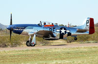 N151BW @ CGZ - Cripes A' Mighty on takeoff at the 51st Annual Cactus Fly-in, Casa Grande, AZ, March 2009 - by BTBFlyboy