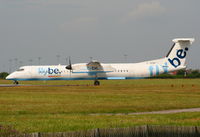 G-JEDN @ EGGP - flybe - by Chris Hall