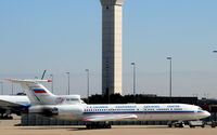 RA-85655 @ KIAD - TU-154 Y.A. Cosmonaut Training KIAD TWR ramp F - by Mark Kalfas
