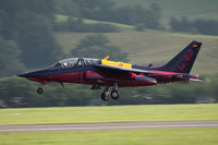 D-IBDM @ LOXZ - The Flying Bulls Dassault-Dornier Alpha Jet A - by Juergen Postl