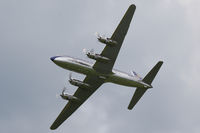 N996DM @ LOXZ - Red Bull Douglas DC-6B - by Juergen Postl